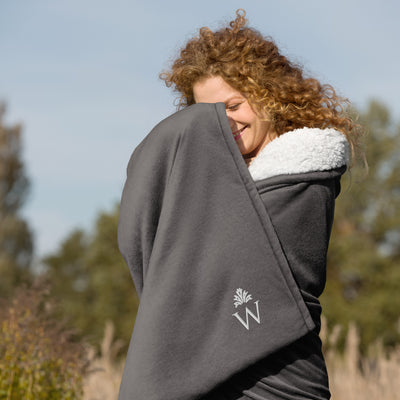 Watercrest sherpa blanket